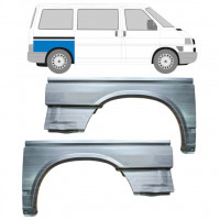 Reparatiepaneel achterspatbord voor VW Transporter T4 1990-2003 / SWB / Links + Rechts / Set 9600