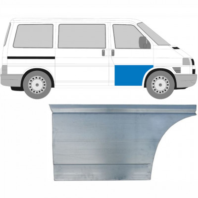 Buiten reparatiepaneel voorste deur voor VW Transporter T4 1990-2003 / Rechts 5358