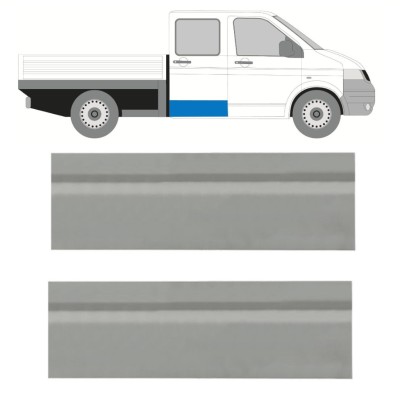 Buiten reparatiepaneel achterste deuren voor Volkswagen Transporter T5 2003-2015 / Links = Rechts (symmetrisch) / Set 10265
