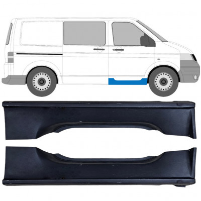 VOLKSWAGEN TRANSPORTER T5 2003-2015 VOOR DORPEL / SET