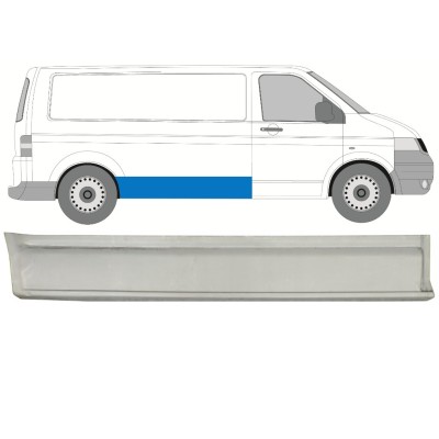 Reparatiepaneel zijpaneel voor Volkswagen Transporter T5 2003-2015 / Rechts 15952