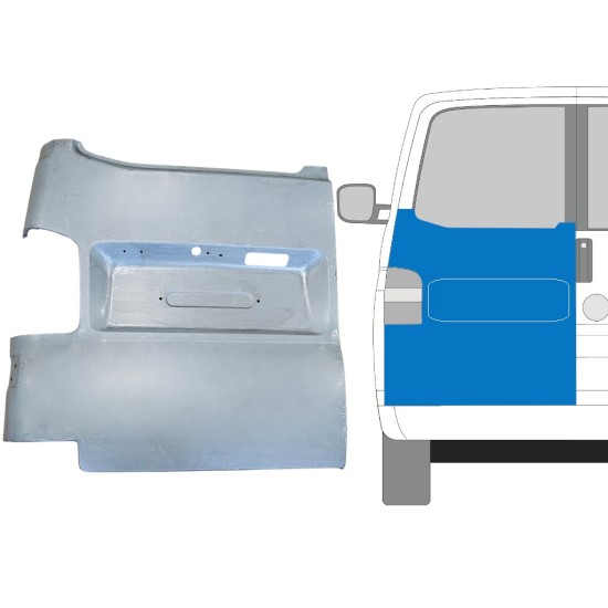 Reparatie plaatwerk achterste deuren voor Volkswagen Transporter T5 2003-2015 / Links 15058