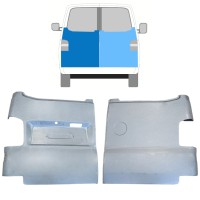 Reparatie plaatwerk achterste deuren voor Volkswagen Transporter T5 2003-2015 / Links + Rechts / Set 15060