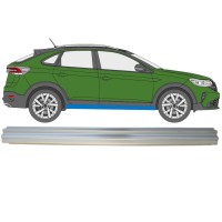 Reparatie dorpel voor Volkswagen Taigo 2021- / Links = Rechts (symmetrisch) 14937 Reparatie dorpel voor Volkswagen Taigo 2021- / Links = Rechts (symmetrisch) 14937