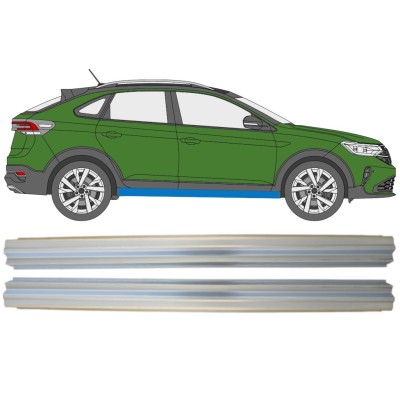 Reparatie dorpel voor Volkswagen Taigo 2021- / Links + Rechts / Set 14938