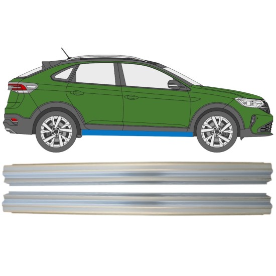 Reparatie dorpel voor Volkswagen Taigo 2021- / Links + Rechts / Set 14938 Reparatie dorpel voor Volkswagen Taigo 2021- / Links + Rechts / Set 14938