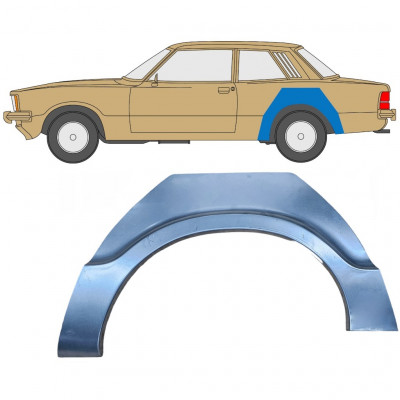 Reparatiepaneel achterspatbord voor Ford Taunus 1976-1982 / Links 11059