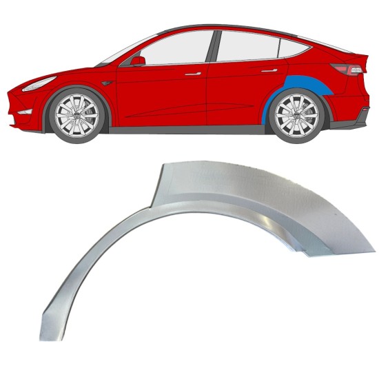 Reparatiepaneel achterspatbord