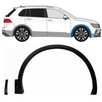 Spatbord sierlijst wielkast voor Volkswagen Tiguan 2016-2024 R-Line / Rechts / Set 14848