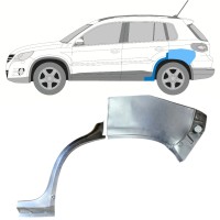 Reparatiepaneel achterspatbord voor Volkswagen Tiguan 2007-2016 / Links / Set 15788