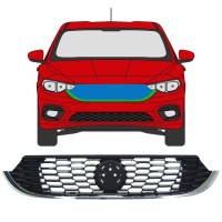 Grill voor Fiat Tipo 2016- / Set 16194