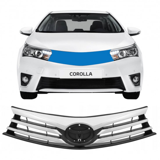 Grill voor Toyota Corolla 2013-2019 7505