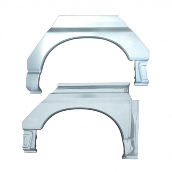 Reparatiepaneel achterspatbord voor Toyota Hiace 1995-2006 / Links + Rechts / Set 10028