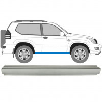 TOYOTA LAND CRUISER 2003-2010 3 DEUR DORPEL REPARATIEPANEEL / RECHTS = LINKS