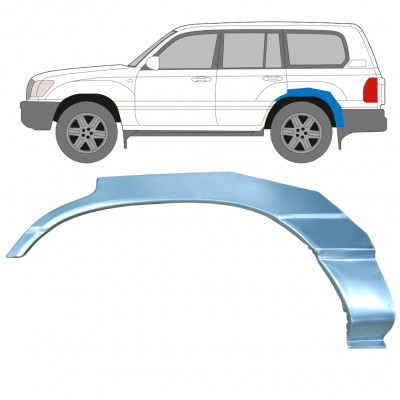 Reparatiepaneel achterspatbord voor Toyota Land Cruiser 1998-2007 / Links 8983