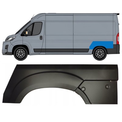 Reparatiepaneel achterspatbord voor Toyota Proace Max 2024- / Links 16694