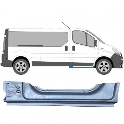 Reparatie dorpel voor Opel Vivaro / R Trafic 2001- / Rechts 6927