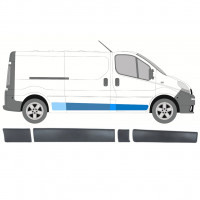 Sierlijsten set voor Renault Trafic Opel Vivaro Primastar 2001-2014 / LWB / Rechts /  8571