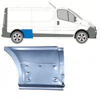 Reparatiepaneel achterspatbord voor Renault Trafic 2001-2014 / LWB / Rechts 8221