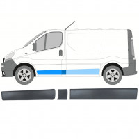 Sierlijsten set voor Renault Trafic Opel Vivaro Primastar 2001-2014 / SWB / Links /  8570