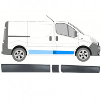 Sierlijsten set voor Renault Trafic Opel Vivaro Primastar 2001-2014 / SWB / Rechts /  8569