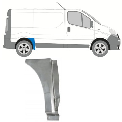 Reparatiepaneel achterspatbord voor Nissan Primastar 2001-2014 / Rechts 15766