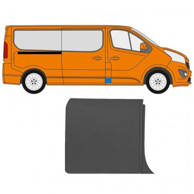 Sierlijst voor stijl voor Renault Trafic 2014- / Rechts 11248