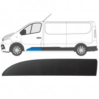 Voordeur sierlijst voor Renault Trafic 2014- / Links 8214