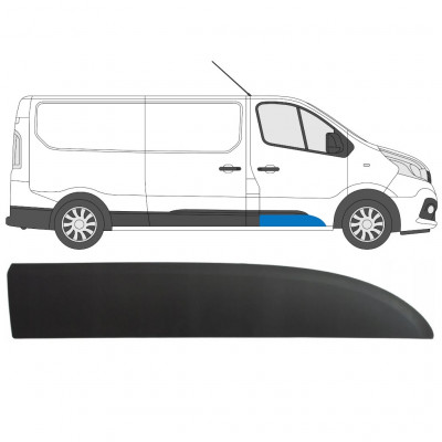 RENAULT TRAFIC 2014- VOORDEURBEKLEDING / RECHTS