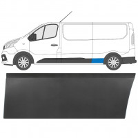 Zijlijst sierlijst achterspatbord voor Opel Vivaro 2014-2019 / Links 13134