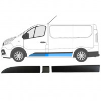 Sierlijsten set voor Renault Trafic Opel Vivaro Talento 2014- / SWB / Links /  8568