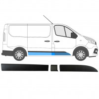 Sierlijsten set voor Renault Trafic Opel Vivaro Talento 2014- / SWB / Rechts /  8567