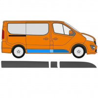 Zijlijst sierlijst  voor Renault Trafic 2014- / SWB / Rechts / Set 11256