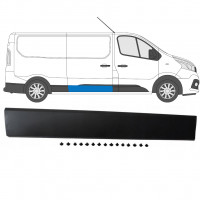 Sierlijst schuifdeur voor Renault Trafic 2014- / Rechts 8217