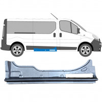 Schuifdeur reparatiepaneel binnen voor Opel Vivaro / R Trafic 2001- / Rechts 6930