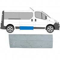 Schuifdeur reparatiepaneel buiten voor Opel Vivaro / R Trafic 2001- / Rechts 6929