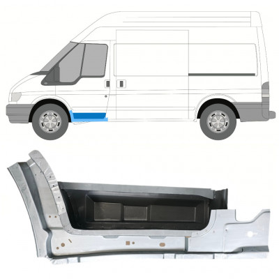 Binnen reparatiepaneel dorpel voor treeplank voor Ford Transit 2000-2013 / Links 8257