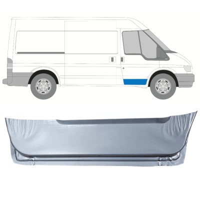 Reparatiepaneel voor deur binnen voor Ford Transit 2000-2013 / Rechts 14540