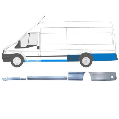 Reparatiepaneel set voor Ford Transit 2000-2013 / Links / 14684