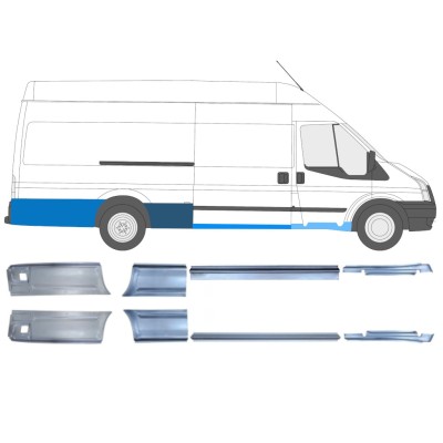 Reparatiepaneel set voor Ford Transit 2000-2013 / Links + Rechts / 14685