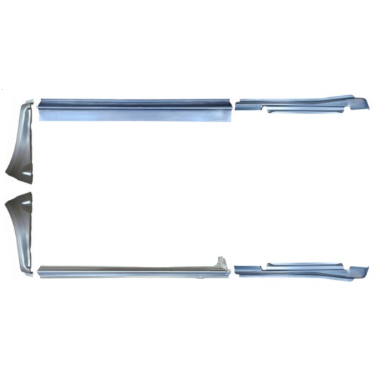 Reparatiepaneel set voor Ford Transit 2000-2013 / Links + Rechts / 15021
