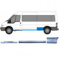 Reparatiepaneel set voor Ford Transit 2000-2013  / LWB / Links /  12437