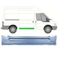 Schuifdeur reparatiepaneel buiten voor Ford Transit 2000-2013 / Rechts 15132