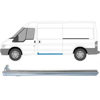 Schuifdeur dorpel reparatiepanel voor Ford Transit 2000-2013 / Links 15079