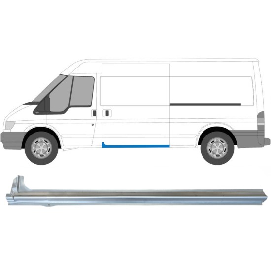 Schuifdeur dorpel reparatiepanel 
