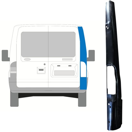 Reparatiepaneel stijl voor Ford Transit 2000-2013 / Rechts 15978