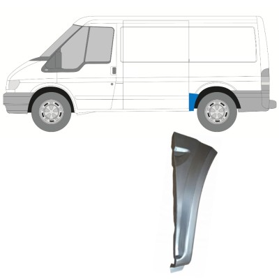 Reparatiepaneel achterspatbord voor Ford Transit 2000-2013 / Links 14999