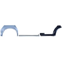 Reparatiepaneel set voor Ford Transit 2000-2013 / Rechts / 15022