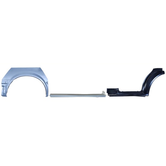 Reparatiepaneel set voor Ford Transit 2000-2013 / Rechts / 15022