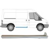 Schuifdeur dorpel reparatiepanel 